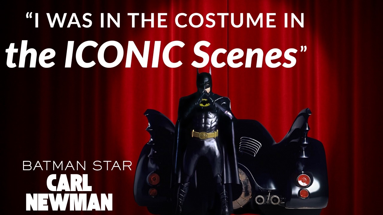 THE SECRET BATMAN: Carl Newman - The Man Who Was Batman MORE Than Michael Keaton