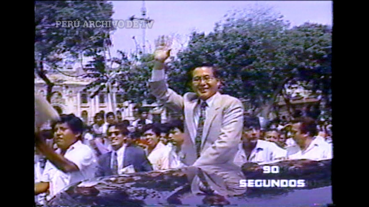 Popularidad del dictador Alberto Fujimori después del 5 de Abril de 1992