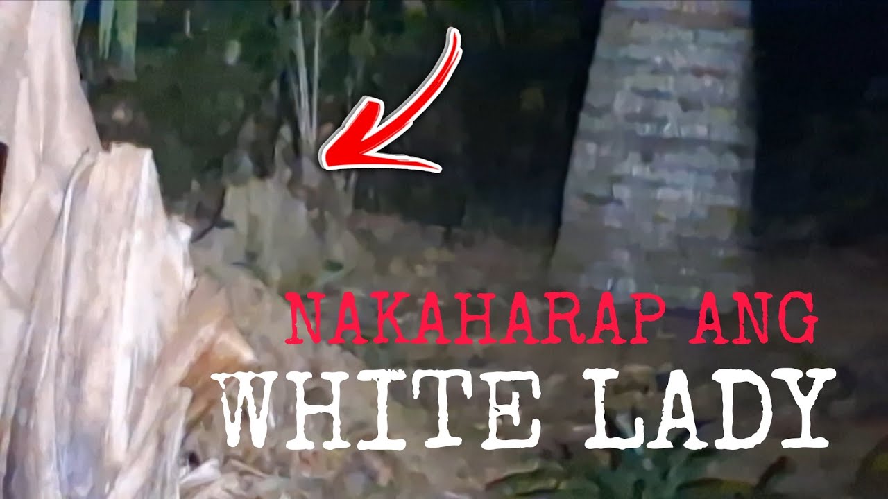 I Encountered a white lady ghost in the haunted forest.