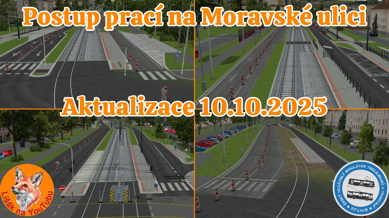 Simt Simulator - V&yacute;stavba TT Mr&aacute;zovka-M&iacute;r&aacute;k - Aktualizace 10.10.2025 s pov&iacute;d&aacute;n&iacute;m