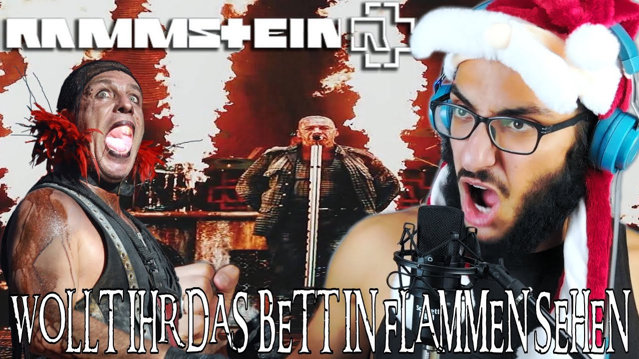 I'M FALLIN MORE AND MORE IN LOVE WITH THIS! Rammstein - Wollt Ihr Das Bett In Flammen Sehen reaction