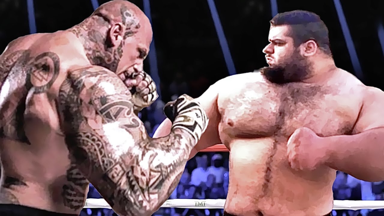 Martyn Ford vs Sajad Gharibi (The Iranian Hulk)