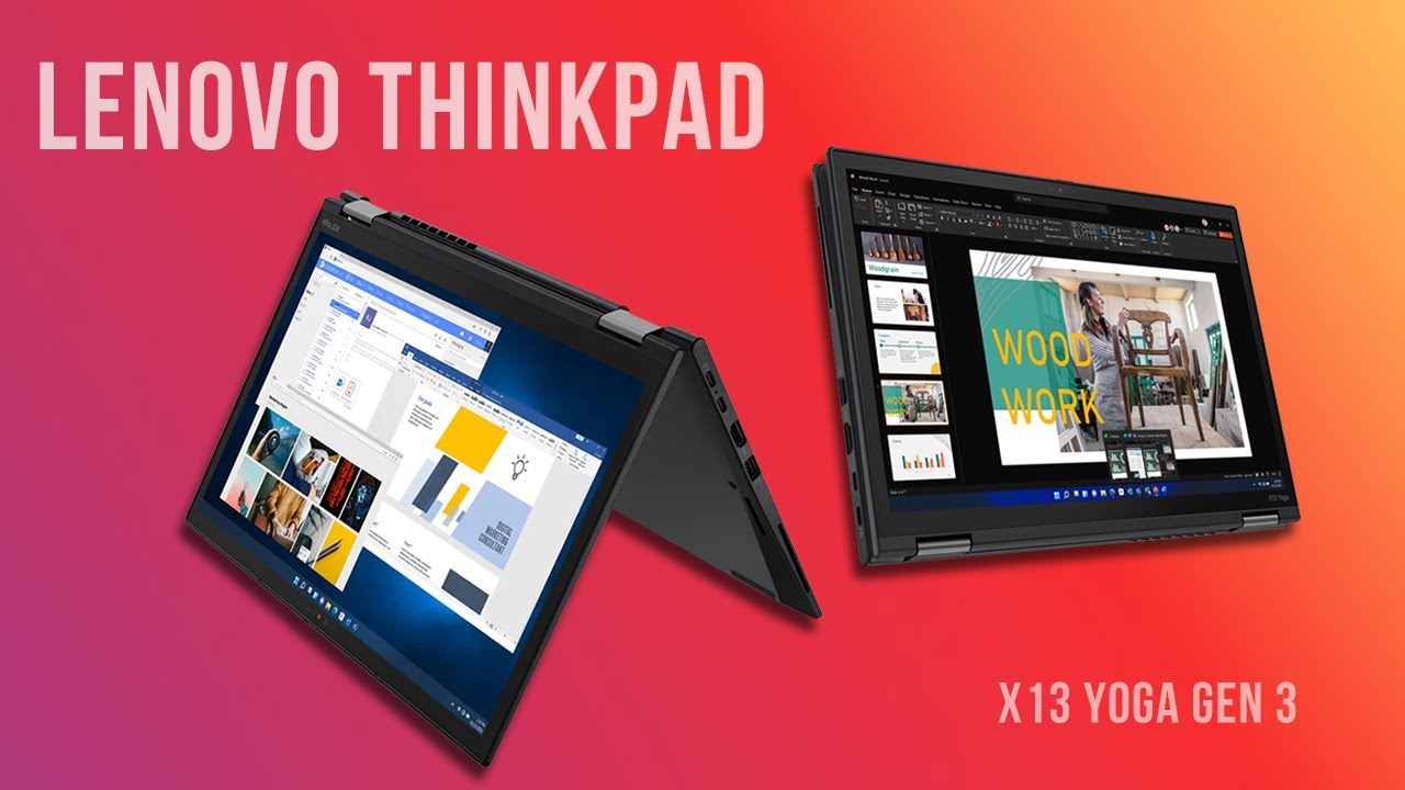 Unboxing the Lenovo ThinkPad X13 Yoga Gen 3 13.3