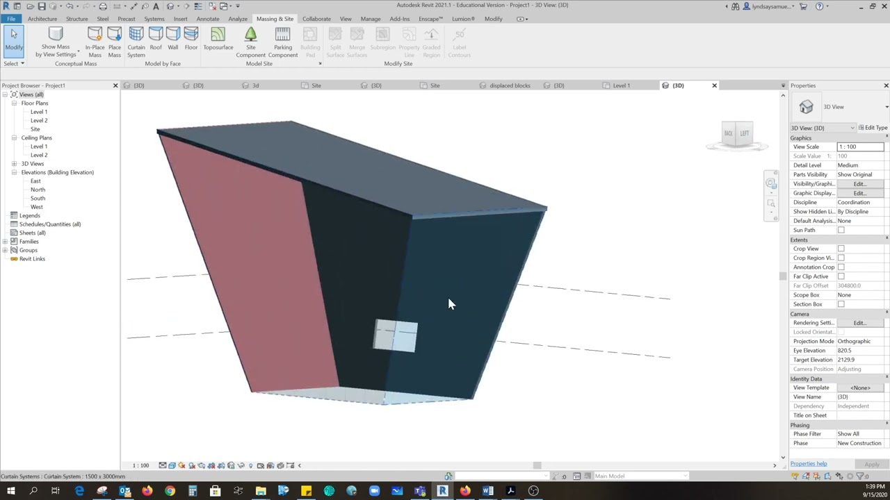 Revit Massing