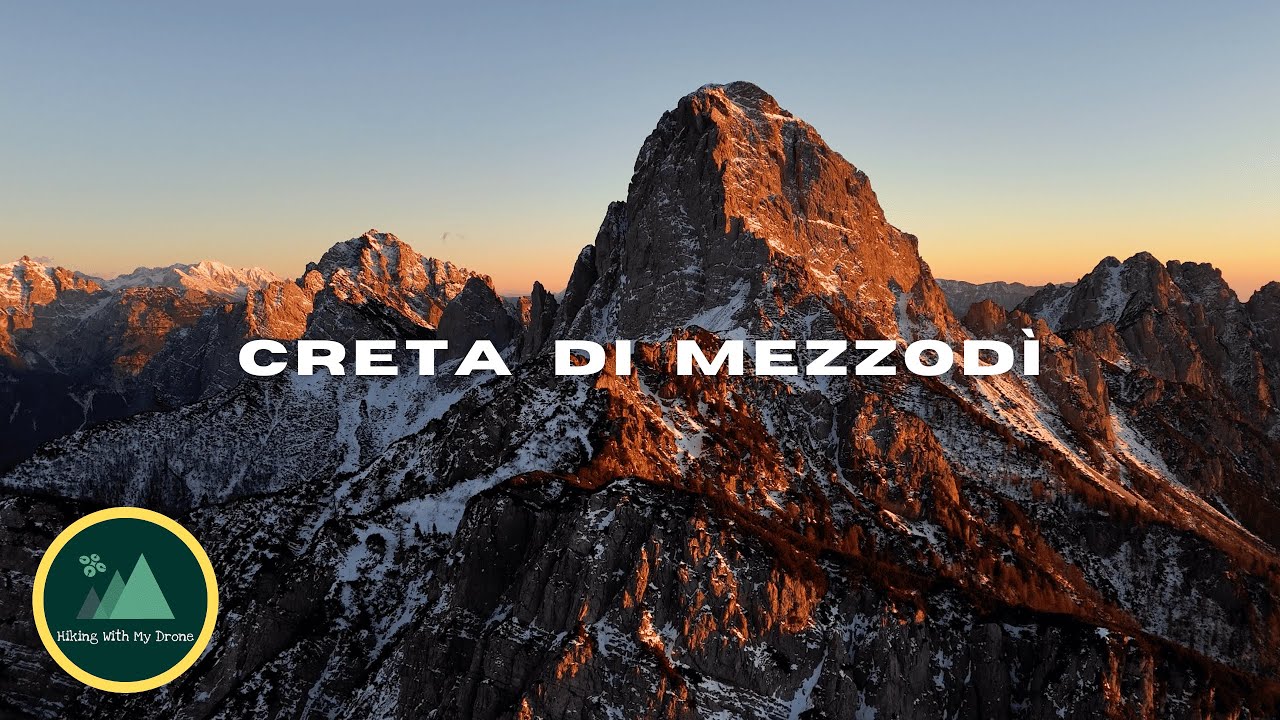 Tramonto sulla Creta di Mezzodì | Rifugio Monte Sernio