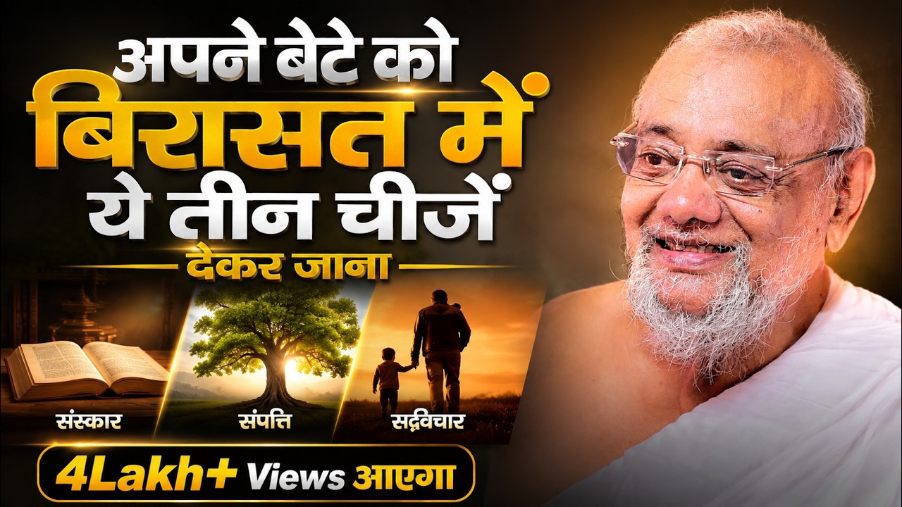 What will our children inherit by Jainacharya Ratnasundersuri Maharaj Saheb