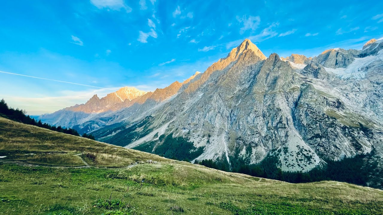 Tour Du Mont Blanc, Chamonix, Aiguille Du Midi, Glace Du Mer