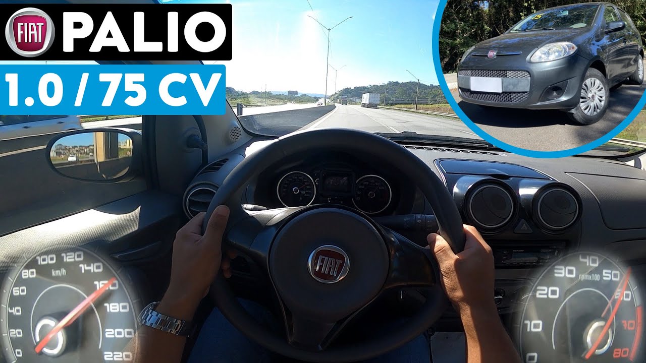 TESTE ACELERANDO FIAT PALIO 1.0 FIRE G2 (G5) É BOM? ANDA BEM? VALE A PENA? AVALIAÇÃO NA ESTRADA