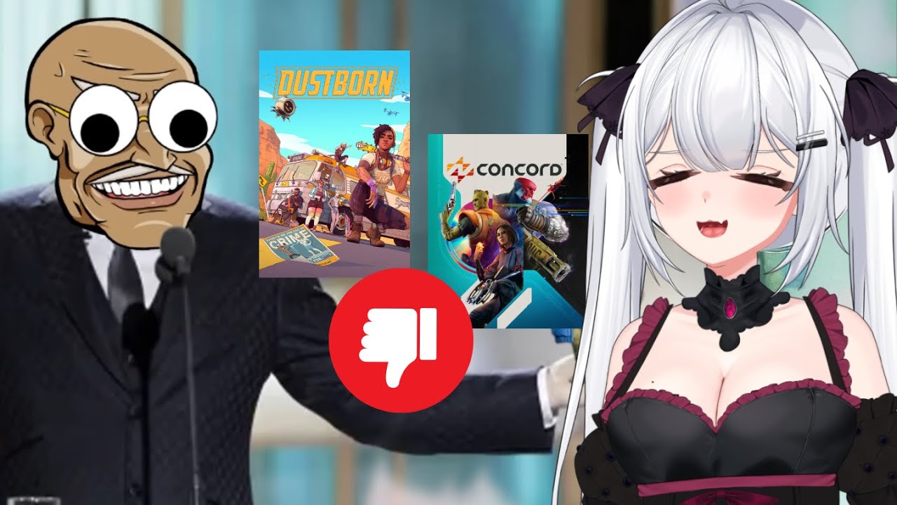 ХУДШИЕ игры 2024 года | Реакция Vtuber на FLEEKAZOID