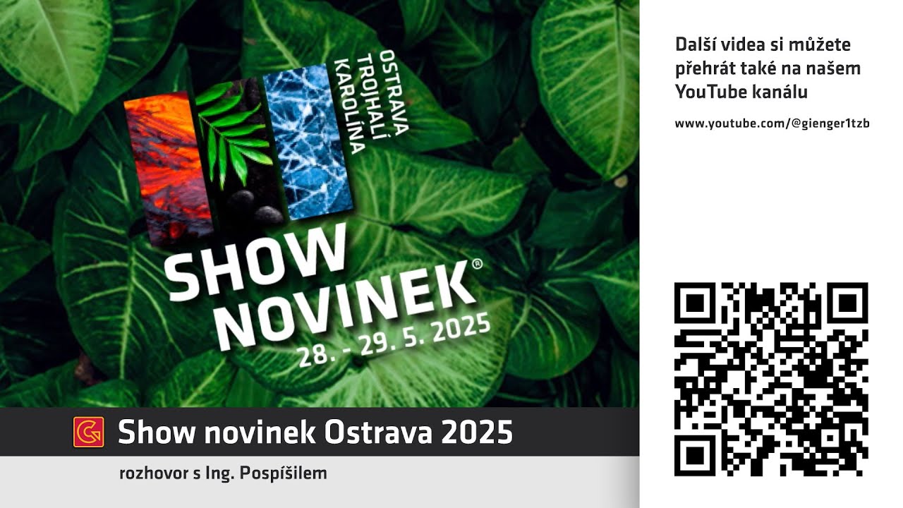Show novinek Ostrava 2025 - rozhovor s obchodním ředitelem Ing. Pospíšilem