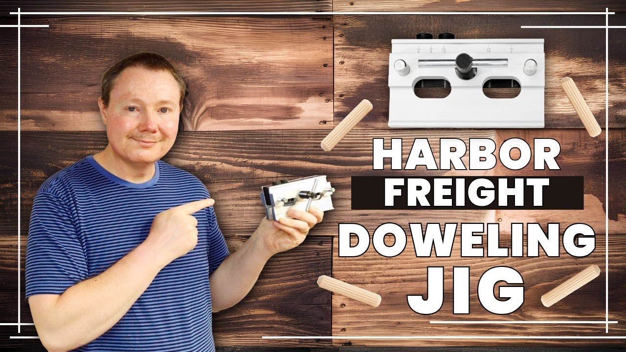 Шаблон для установки дюбелей Harbor Freight | Обзор инструмента | Деревообработка