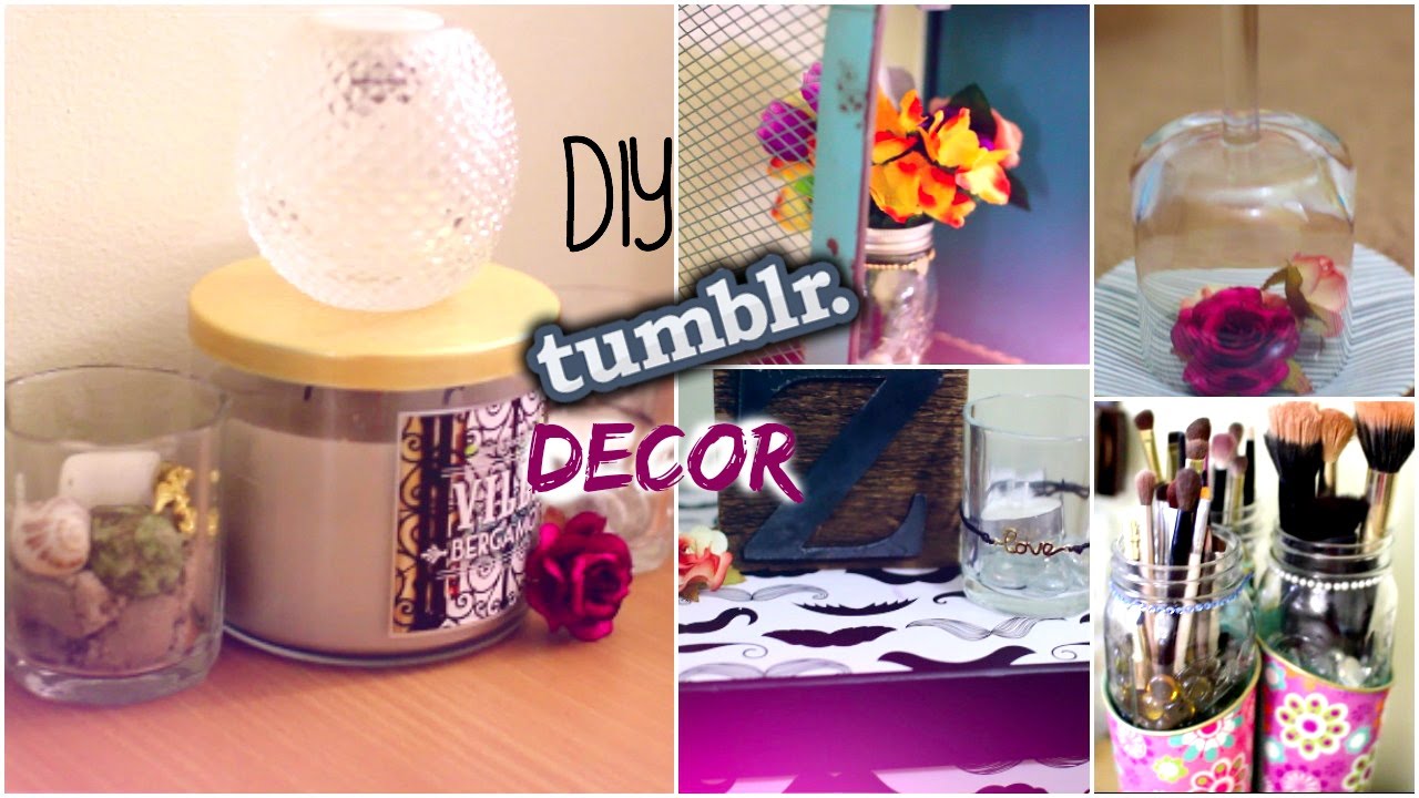DIY Tumblr room decor+room makeover