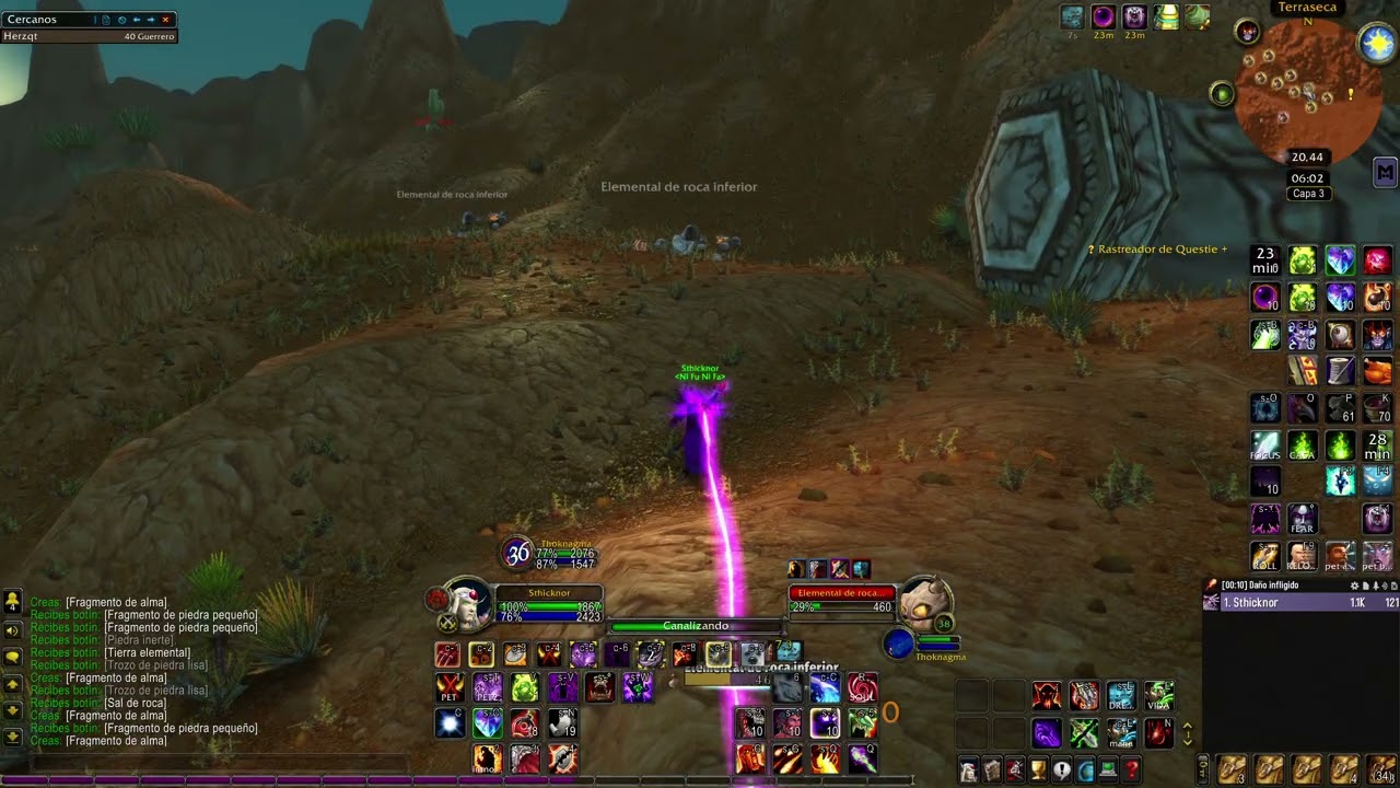WoW Tbc Prepatch lockvswarrior wpvp