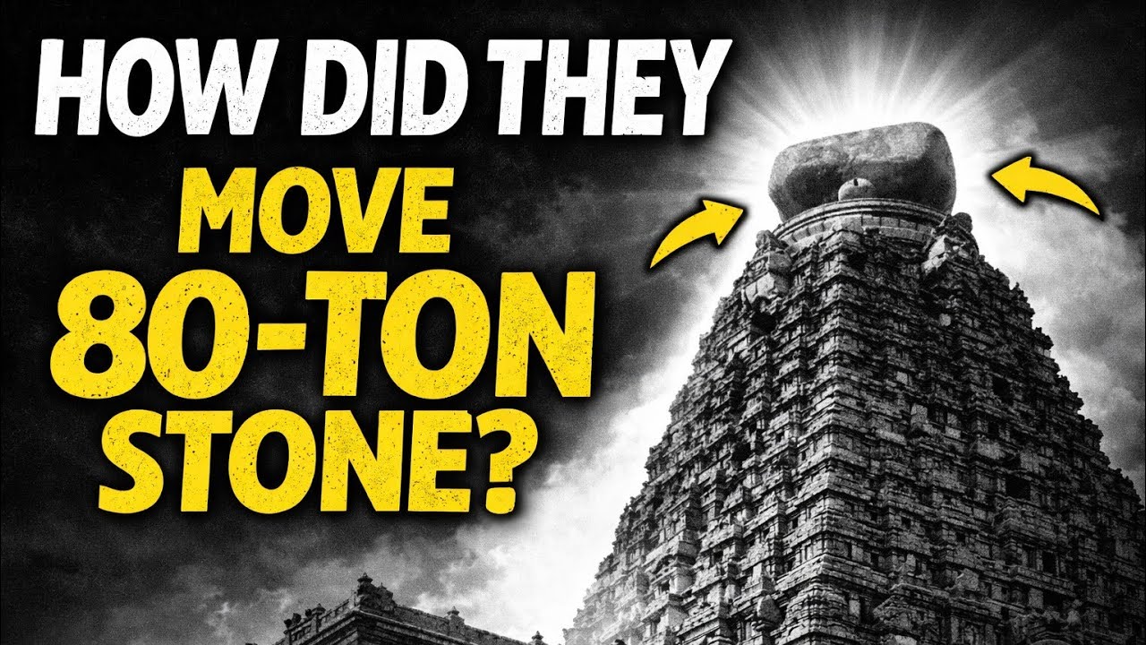 The 80-Ton Stone Mystery of Brihadeeswarar Temple: How Did They Build It 1000 Years Ago?