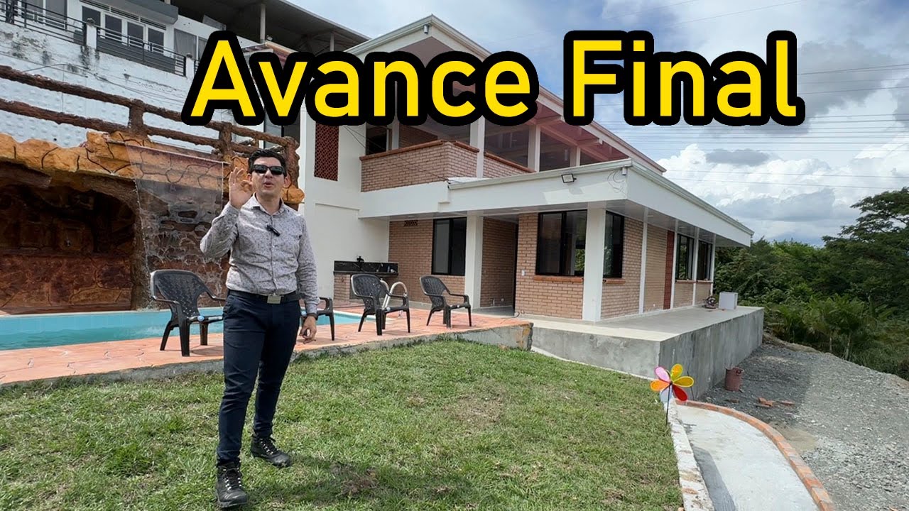 Así quedo TU CASA CAMPESTRE de mas de 500 Palos