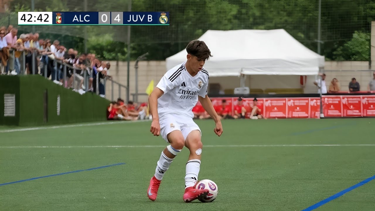 Bryan Bugarín vs RSD Alcalá (25.01.2026) | Real Madrid Juvenil B (U18)