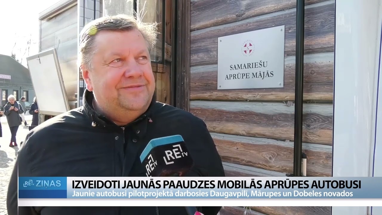 Pilotprojektā darbu sāks jaunās paaudzes mobilie aprūpes autobusi