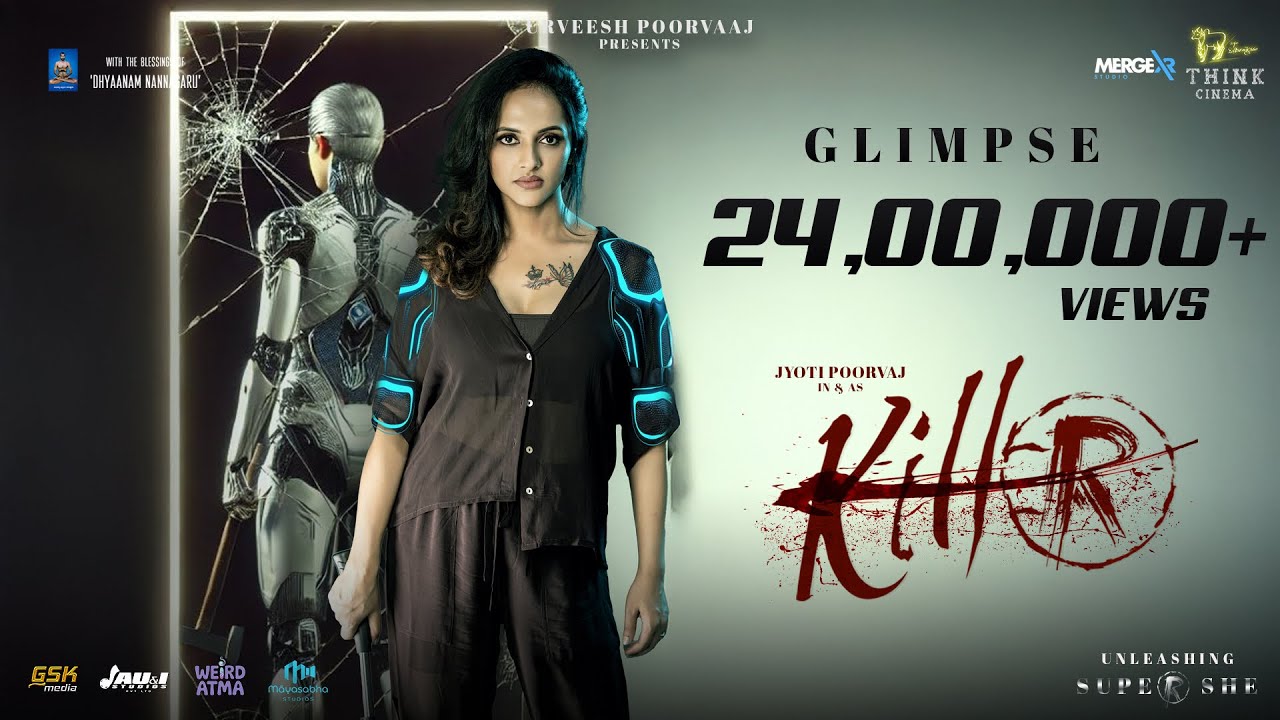 KillR Glimpse | Killer Glimpse | Jyoti Poorvaj | Poorvaaj | Think Cinema | Telugu Movie 2025