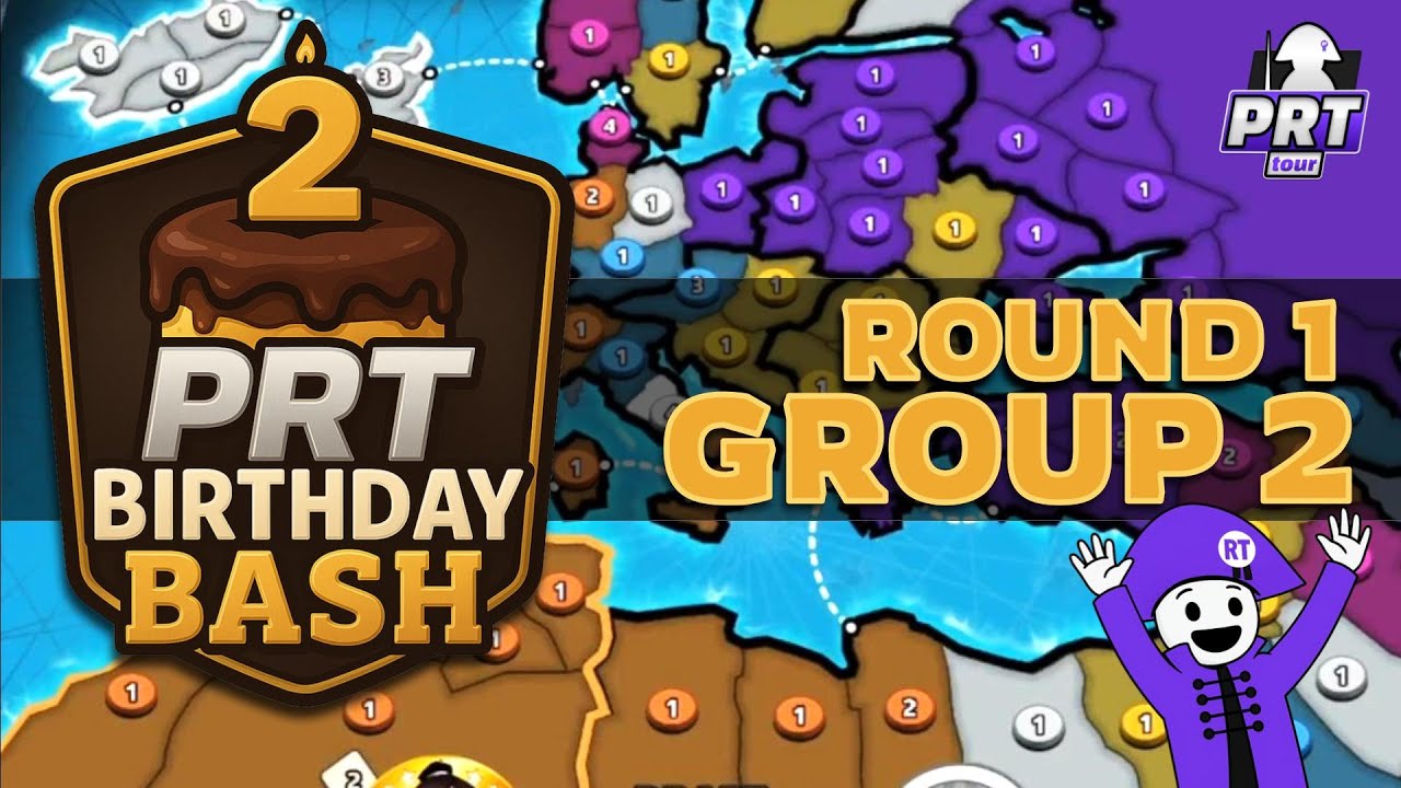 RISK Birthday Bash Open — Round 1 Group 2 | Chaos Begins 🎂🔥