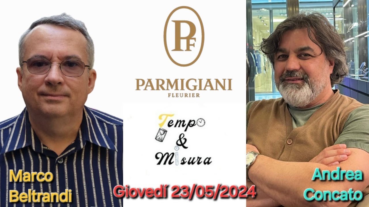 Live con Andrea Concato su Parmigiani Fleurier