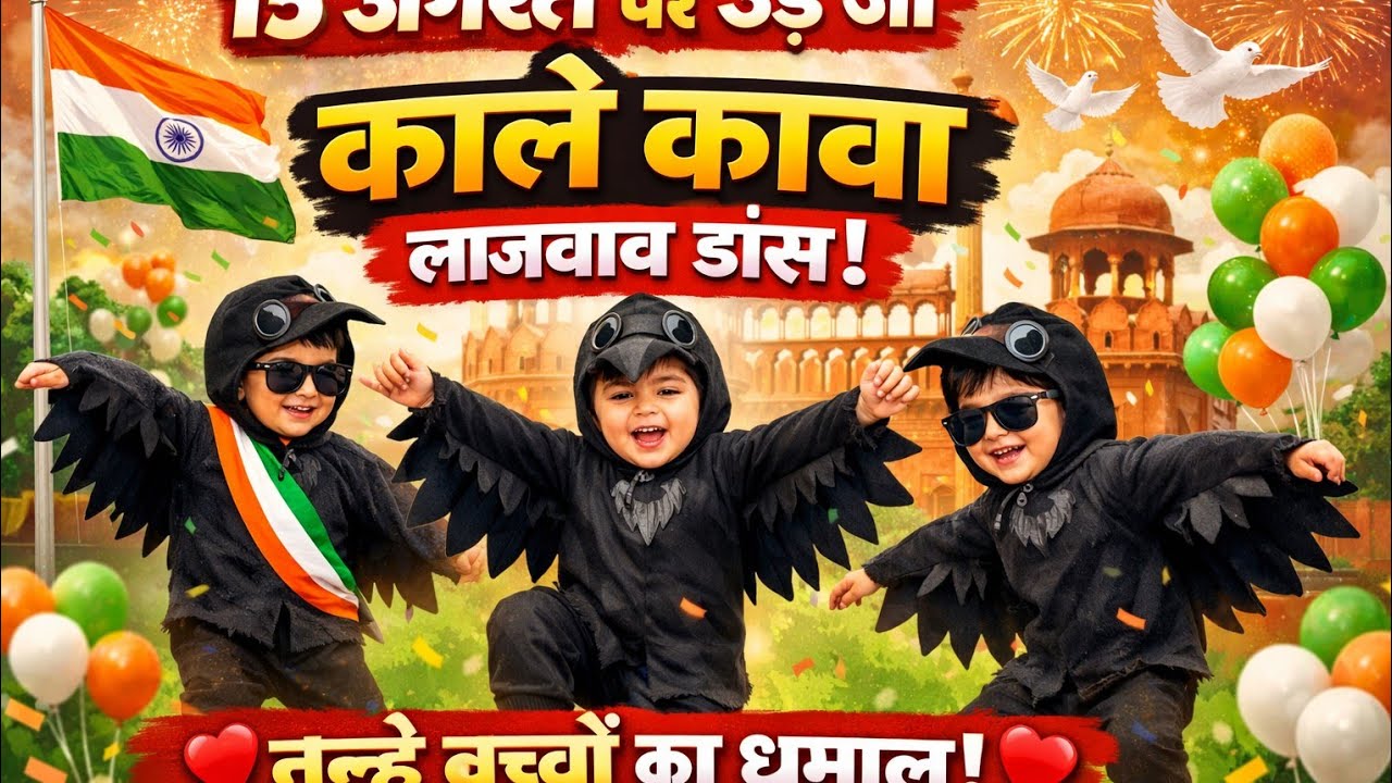 उड़ जा काले कावा तेरे ....  Song dance 😍❤️