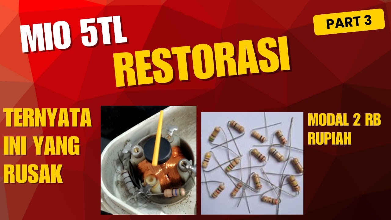 repair ampere bensin mio 5TL #miosporty #mio