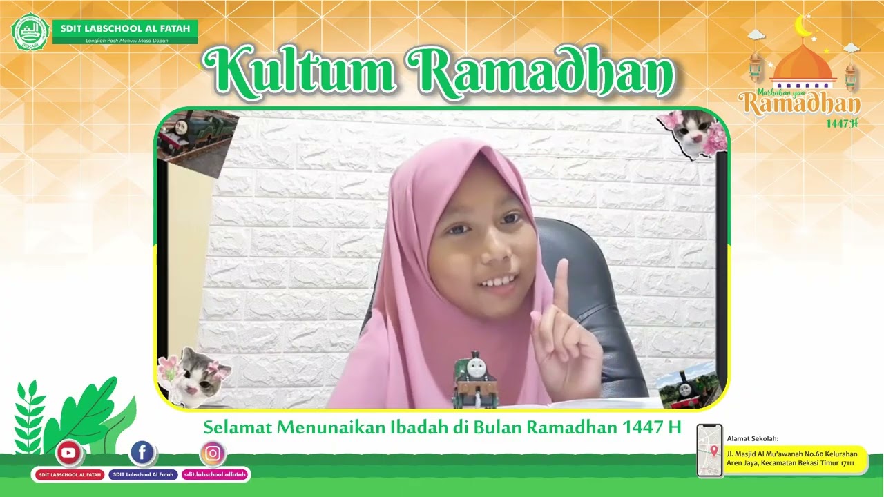 Kultum Ramadhan 1447 H, Hari ke 22 oleh Amira Dzakiyyah Hafizhah