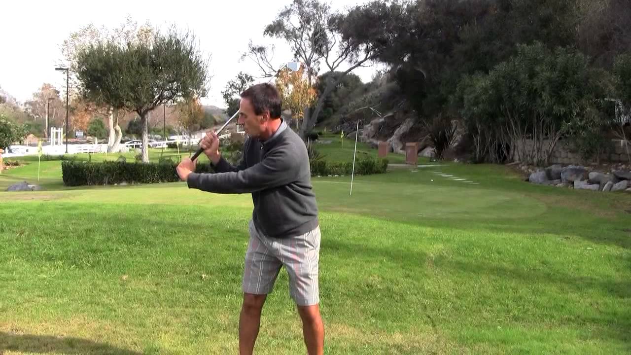 Golf Lessons San Diego - Mike Wydra -  Obtain and Retain the Angle