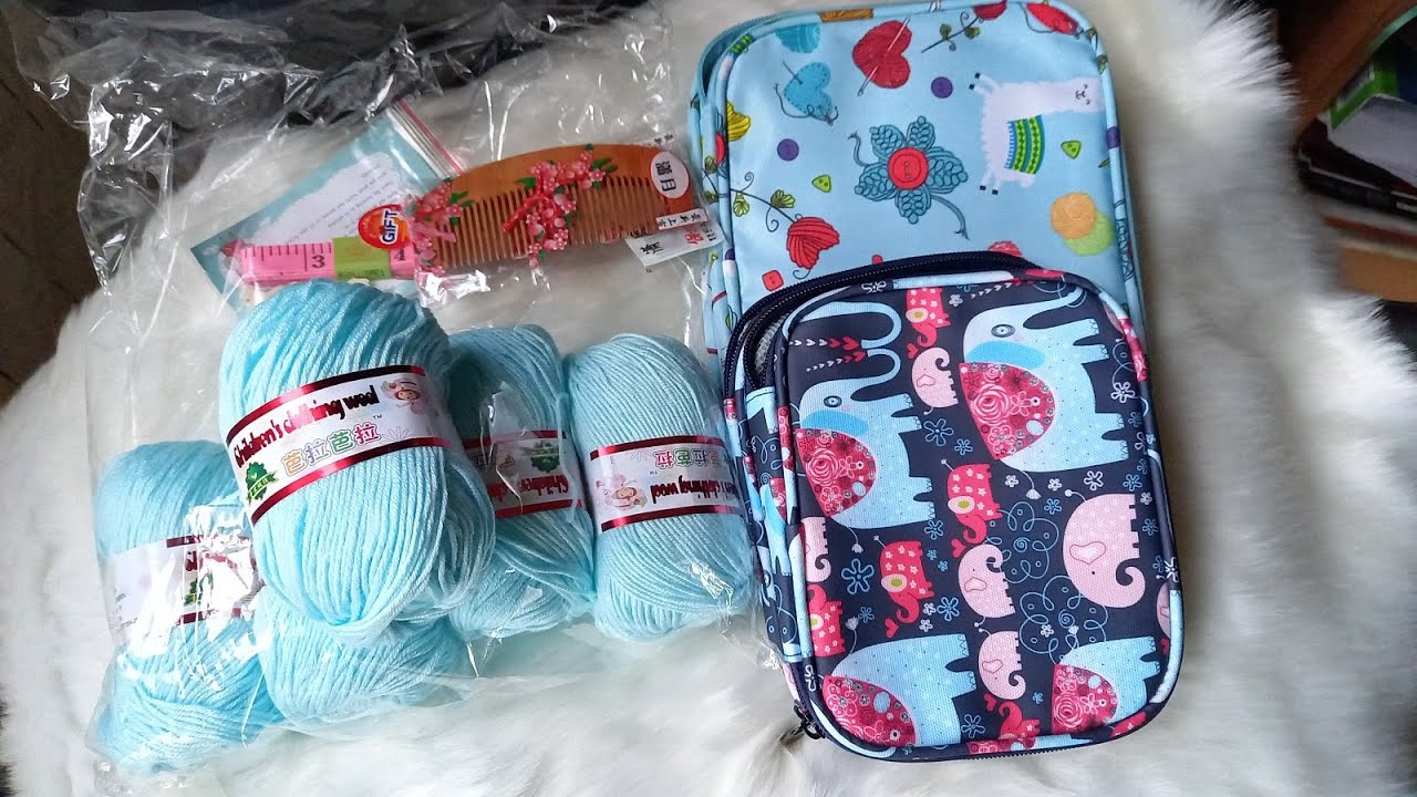 HAUL ACCESORIOS y LANAS de ALIEXPRESS.