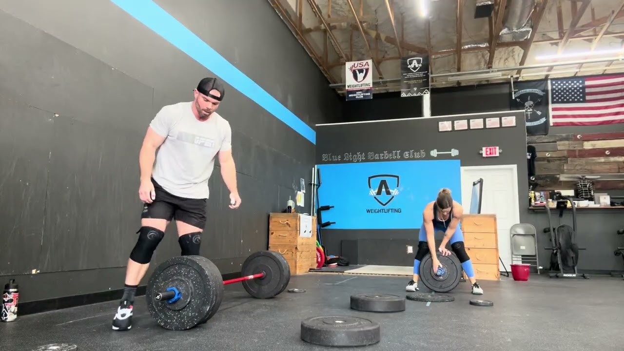 Hang Squat Clean Ladder