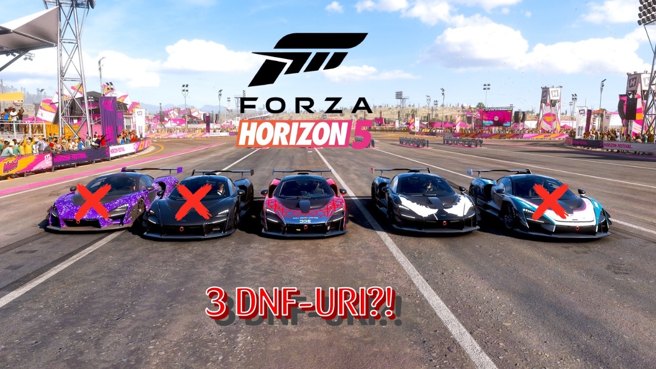 Forza Horizon 5 | McLaren Senna PREA RAPIDA = DNF #Ep16