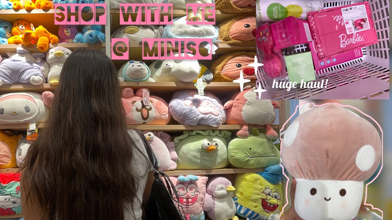 Girls Dayout 🎀💕| Acropolis mall | Miniso | Huge Miniso Haul 🛍️ #miniso #minisohaul
