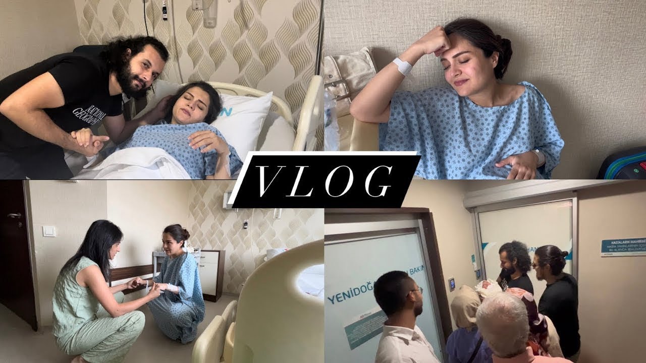 VLOG | DOĞUM YAPTIM ! | DOĞUM VLOGU | SEZARYENDEN NORMAL DOĞUMA DÖNÜŞ HİKAYEM |