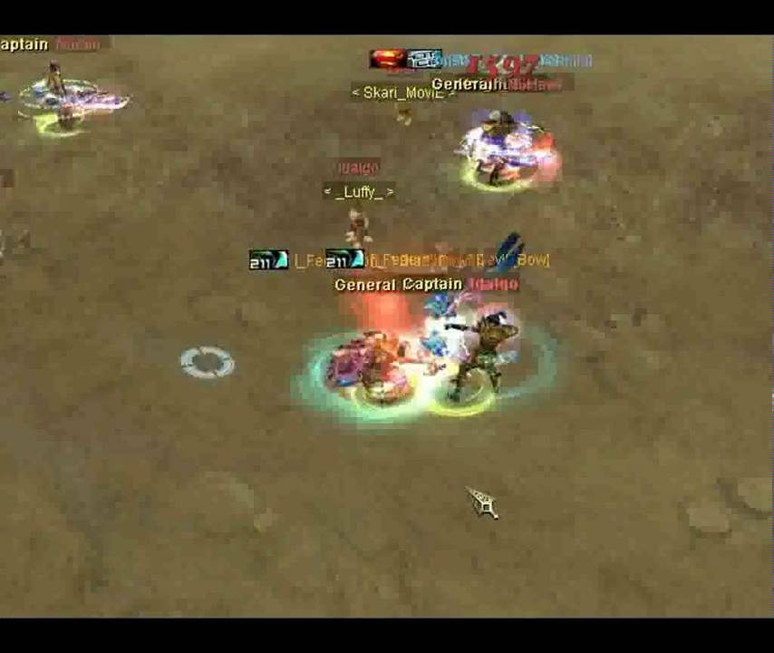 Silkroad - PvP lvl 100 Blader vs lvl 99 Bower