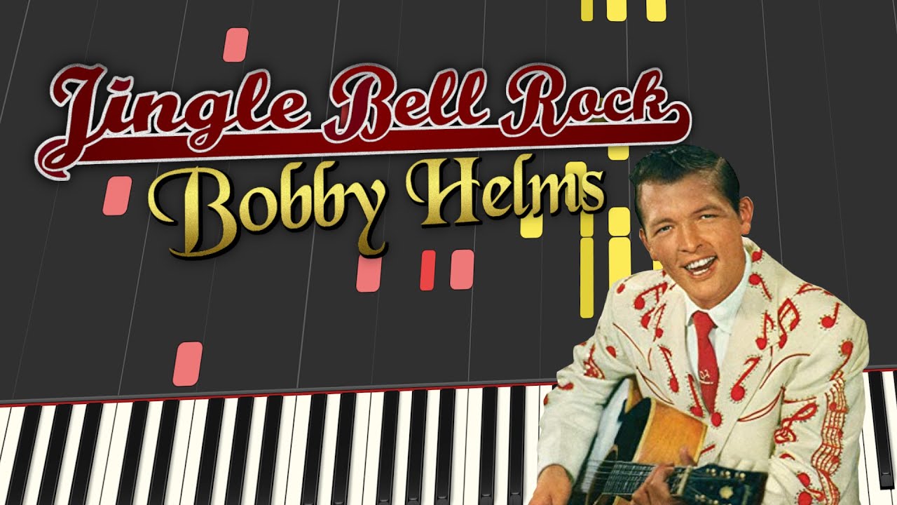 Bobby Helms - JINGLE BELL ROCK (Piano Tutorial)