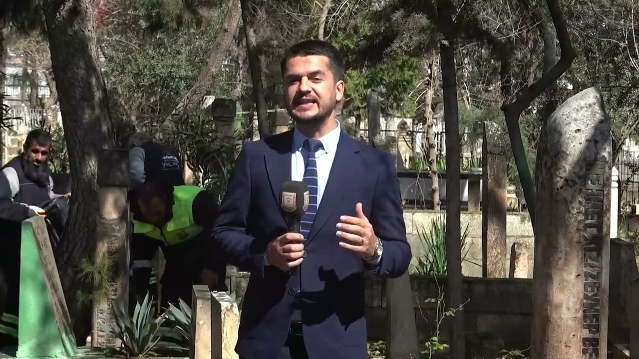 BÜYÜKŞEHİR, MEZARLIKLARI BAYRAMA HAZIRLIYOR