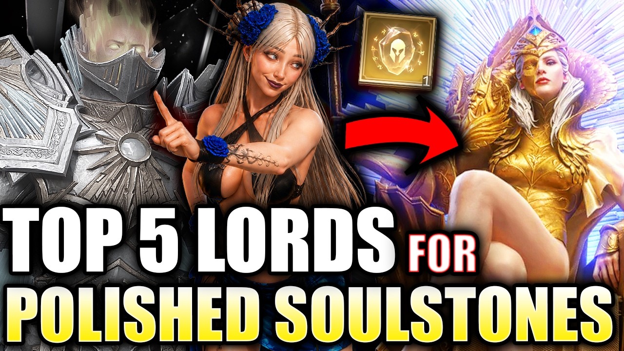 ТОП-5 СИЛЬНЕЙШИХ ЛОРДОВ для Полированных камней души: РЕЙТИНГ. ⁂ Watcher of Realms