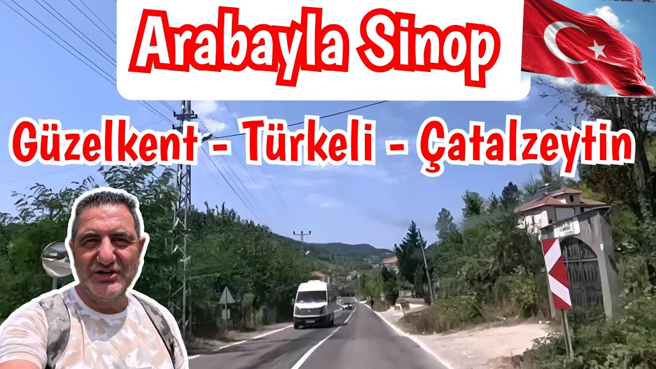 Arabayla yolculuk ve Uzun sürüş / Sinop İlçesi Türkeli Helaldı Çatalzeytin #sinop #Ayancık #türkeli 