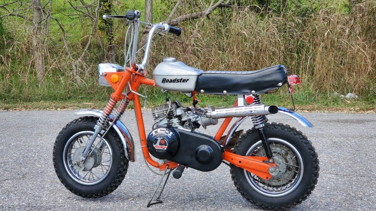 Vintage 1970 Rupp Roadster Mini Bike Survivor Tecumseh HS40 4hp 