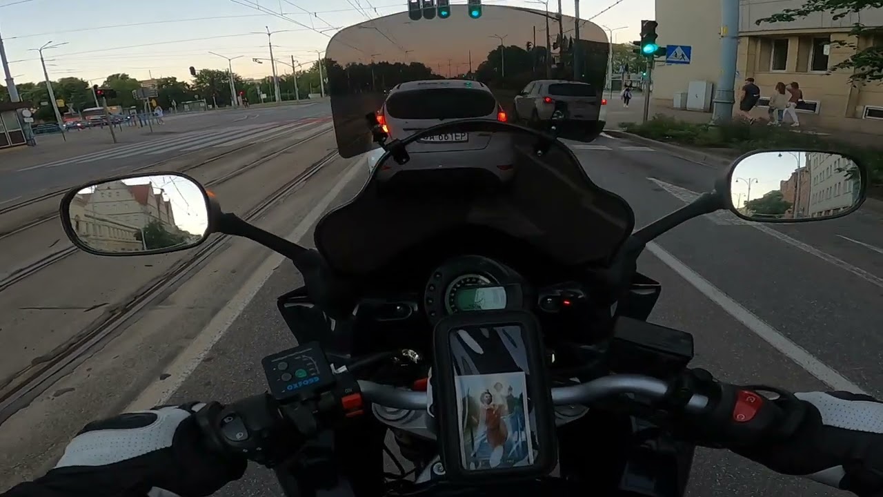#10|Wady i zalety jazdy na motocyklu-moja subiektywna opinia|Yamaha fz6 fazer| Motovlog|Gdańsk|Gopro