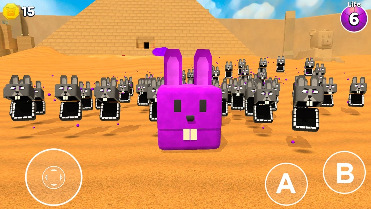 New Rabbit Boss in Desert - Super Bear Adventure Gameplay Walkthrough