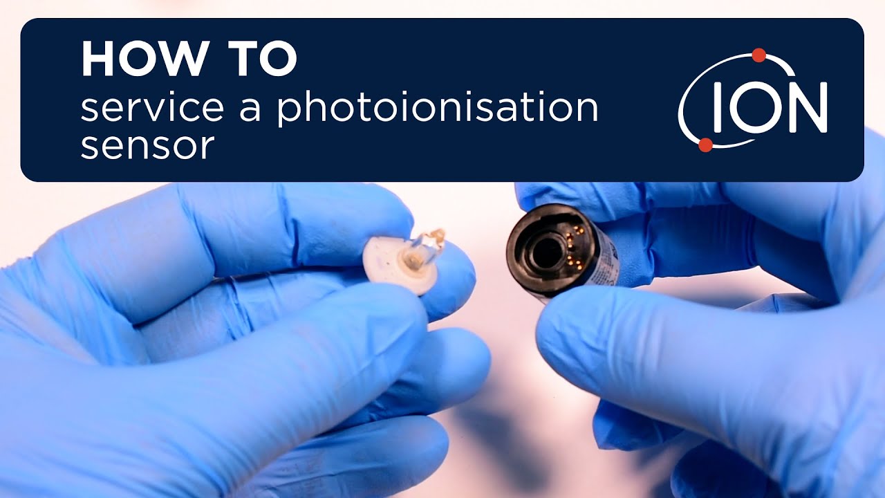 How to service a photoionisation sensor