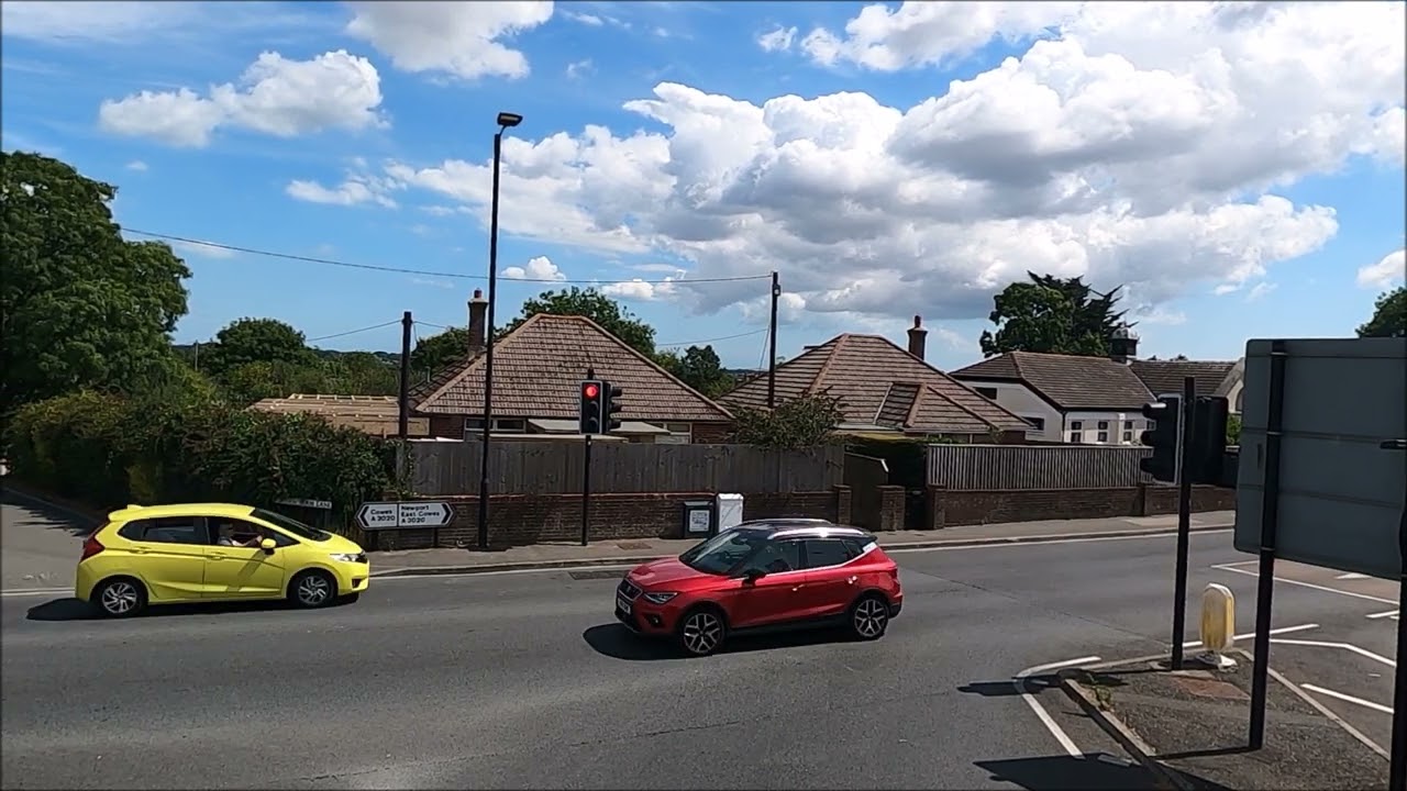 Southern Vectis Bus Cam - Route 1 - Cowes To Newport - Isle Of Wight - August 2022 | kittikoko