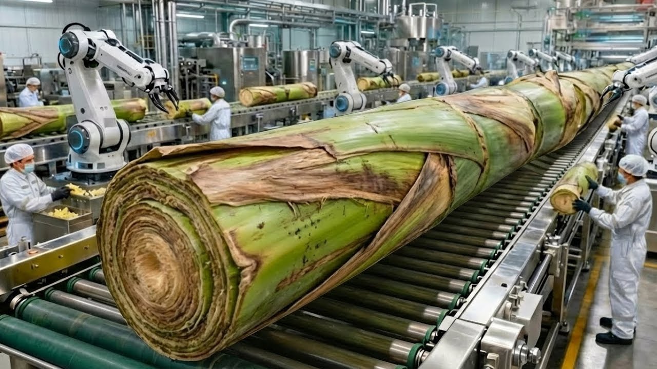 From Plantation to Product: Industrial Banana Fiber Production