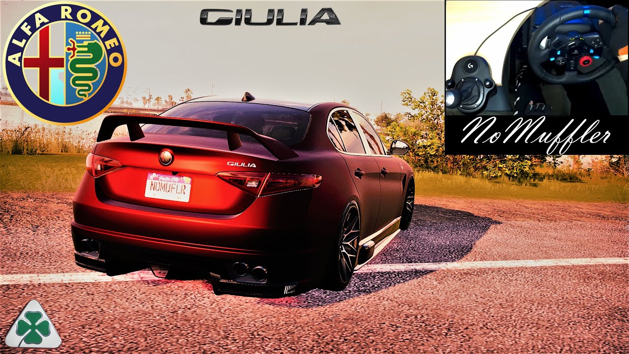 Alfa Romeo Giulia Quadrifoglio  | NFS HEAT | Logitech G29 Steering Wheel Gameplay