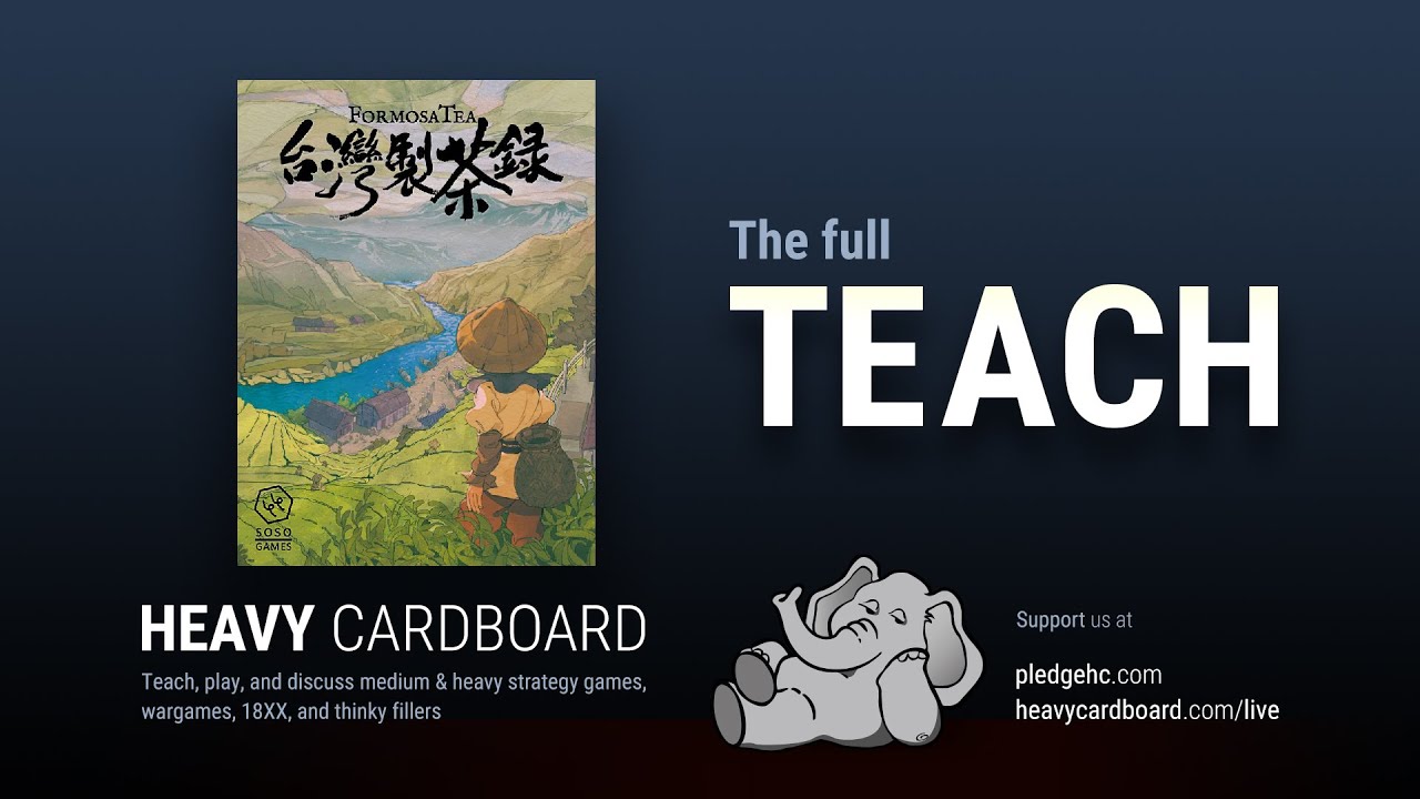 How to Play only - Formosa Tea How to Play by Heavy Cardboard