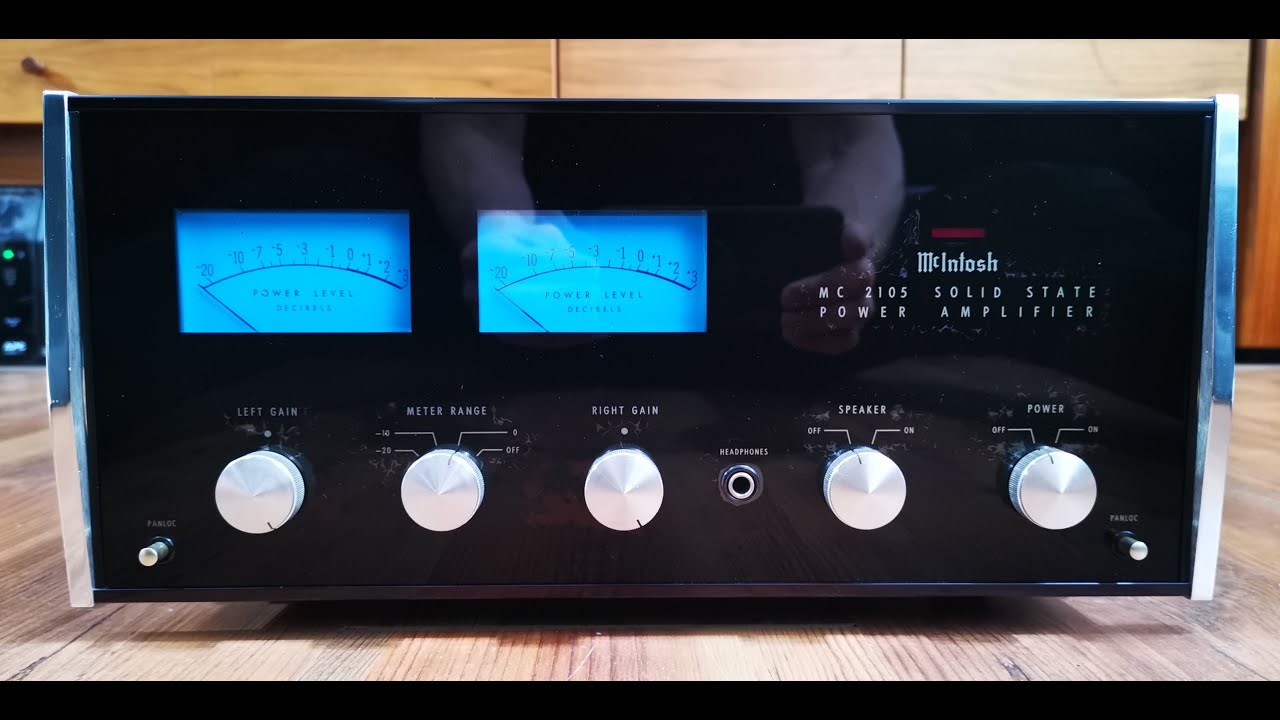 McIntosh MC 2105 Solid State Stereo Power Amplifier