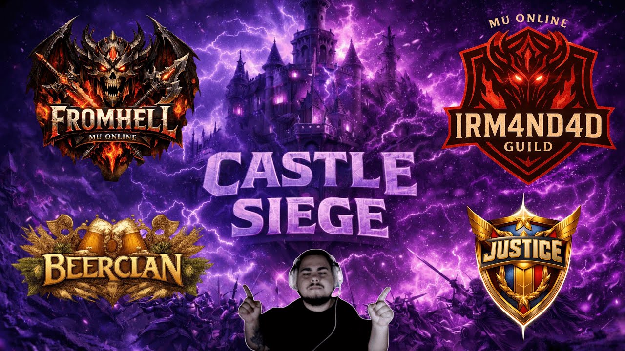 CASTLE SIEGE - IRM4ND4D x FROMHELL x JUSTICE x BeerClan 03/02/2026 [MU INVASION] 🧙🔮
