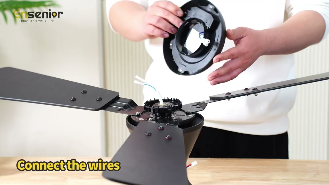 How to Install Ensenior 42 Inch Flush Mount Ceiling Fan