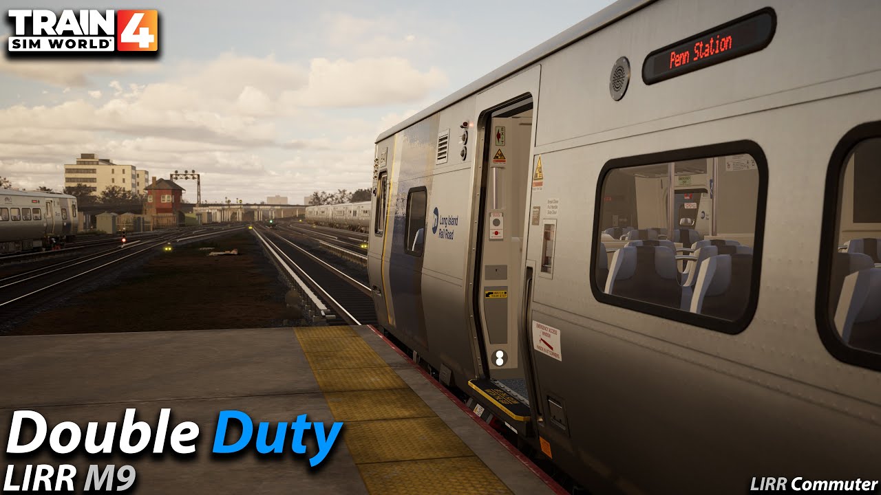 Double Duty : LIRR Commuter : Train Sim World 4 [4K 60FPS]